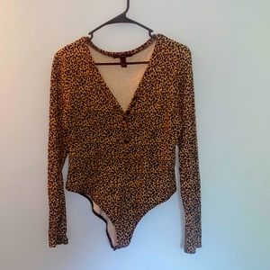 Cheetah Print long sleeve shirt